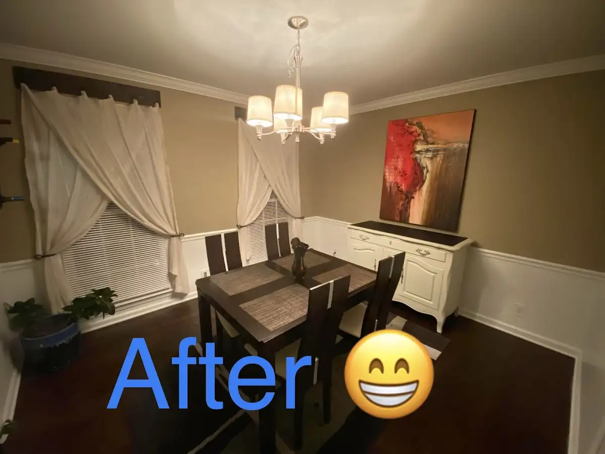 Professional dining room restoration after water damage in Kahaluu